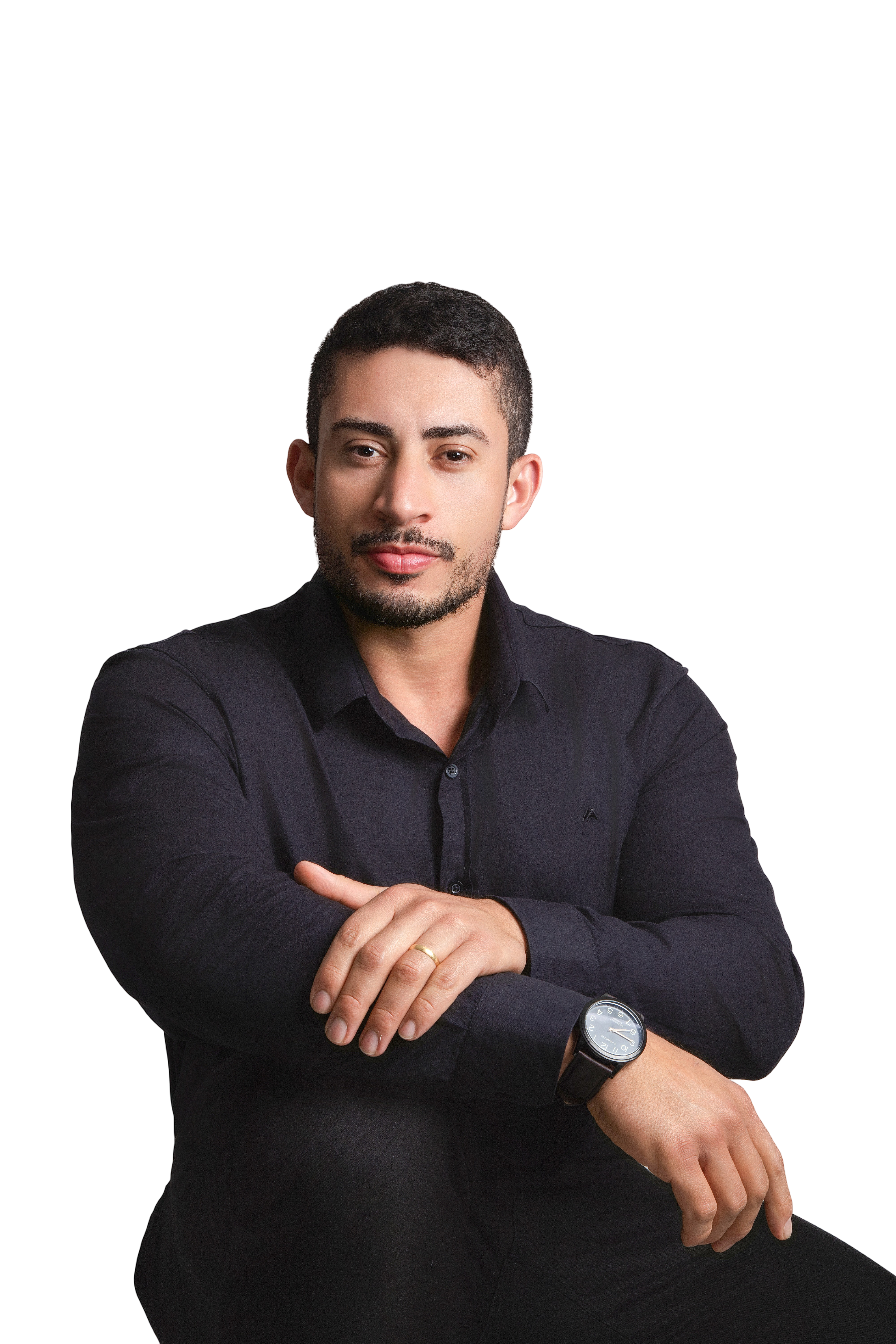 Isaac Constantino em ambiente corporativo